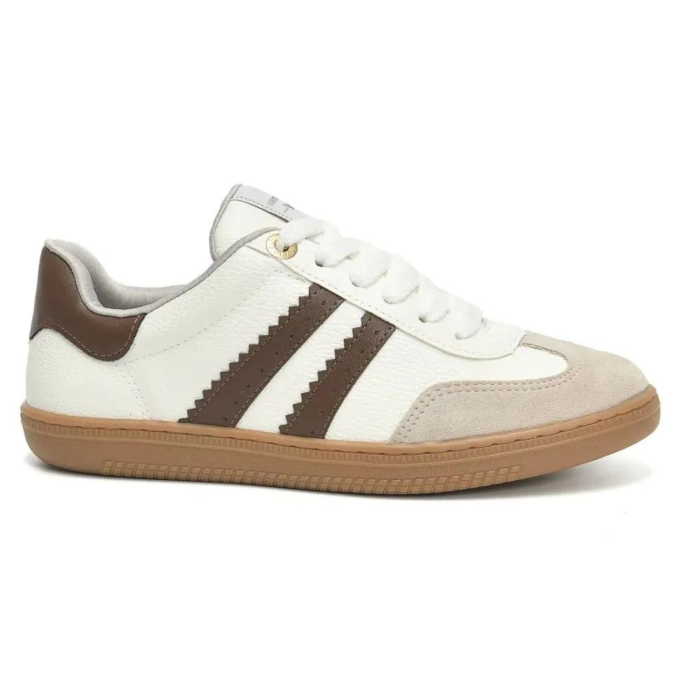 Tênis Via Marte Porcelana Casual Feminino Branco 2