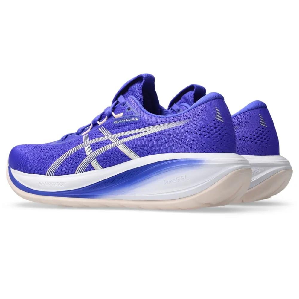 Tênis Esportivo Feminino Asics Gel-Cumulus 28 Azul/Bege 3