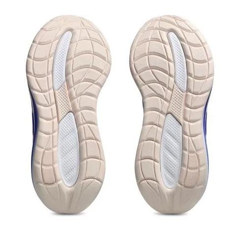 Tênis Esportivo Feminino Asics Gel-Cumulus 28 Azul/Bege 6