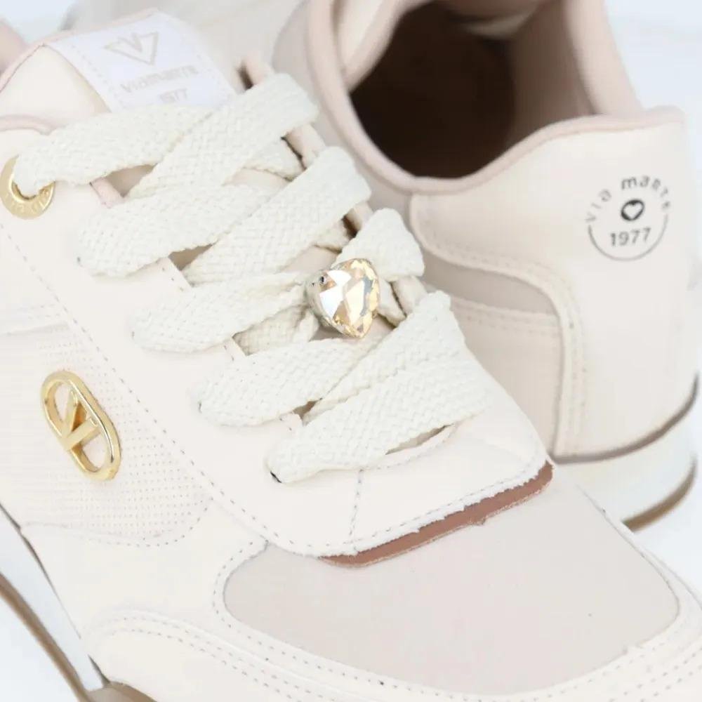 Tenis Casual Feminino Via Marte Confortavel Urbano Marfim 3