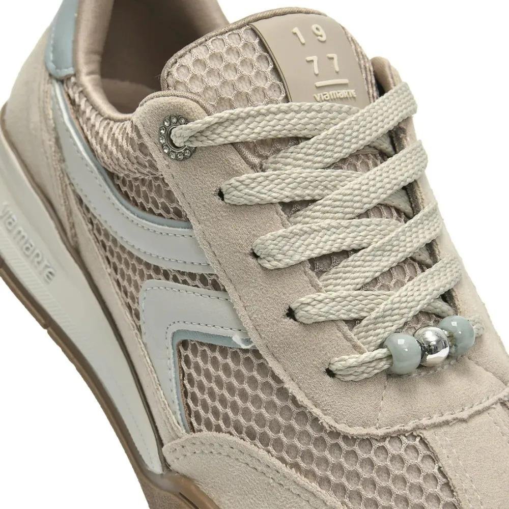 Tenis Casual Feminino Via Marte Urbano Confortavel Branco 5