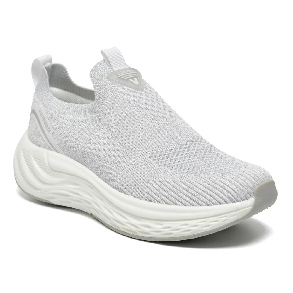 Tênis Feminino Via Marte Casual Slip On Confortável Branco 3
