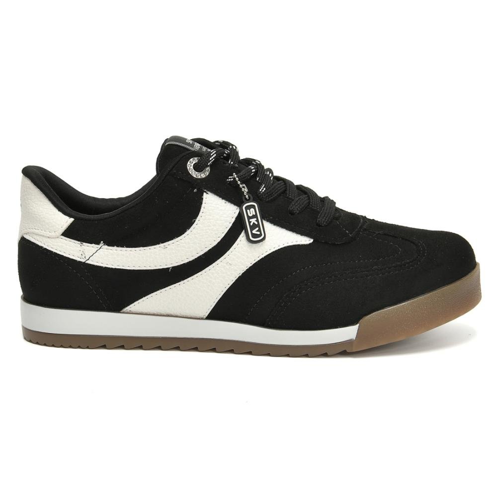 Tênis Via Marte Feminino Casual Urbano Conforto Preto 2