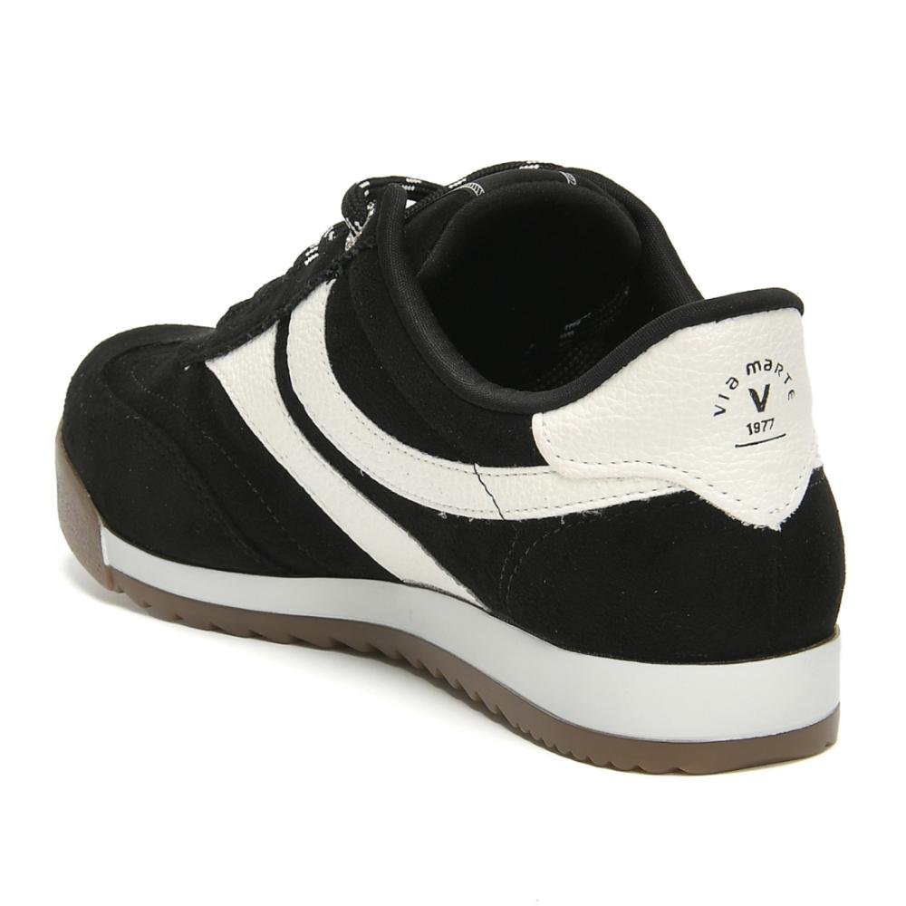 Tênis Via Marte Feminino Casual Urbano Conforto Preto 6