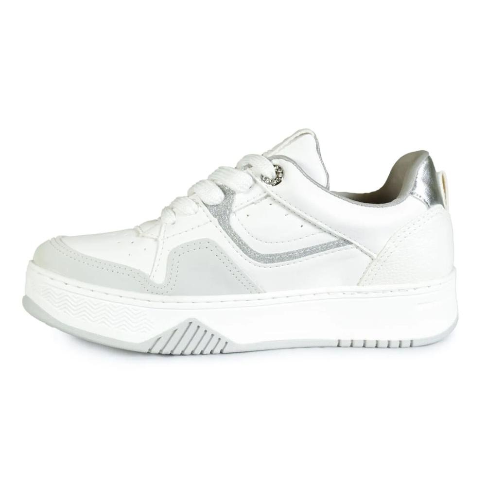 Tênis Via Marte Feminino Casual Urbano Conforto Branco 5