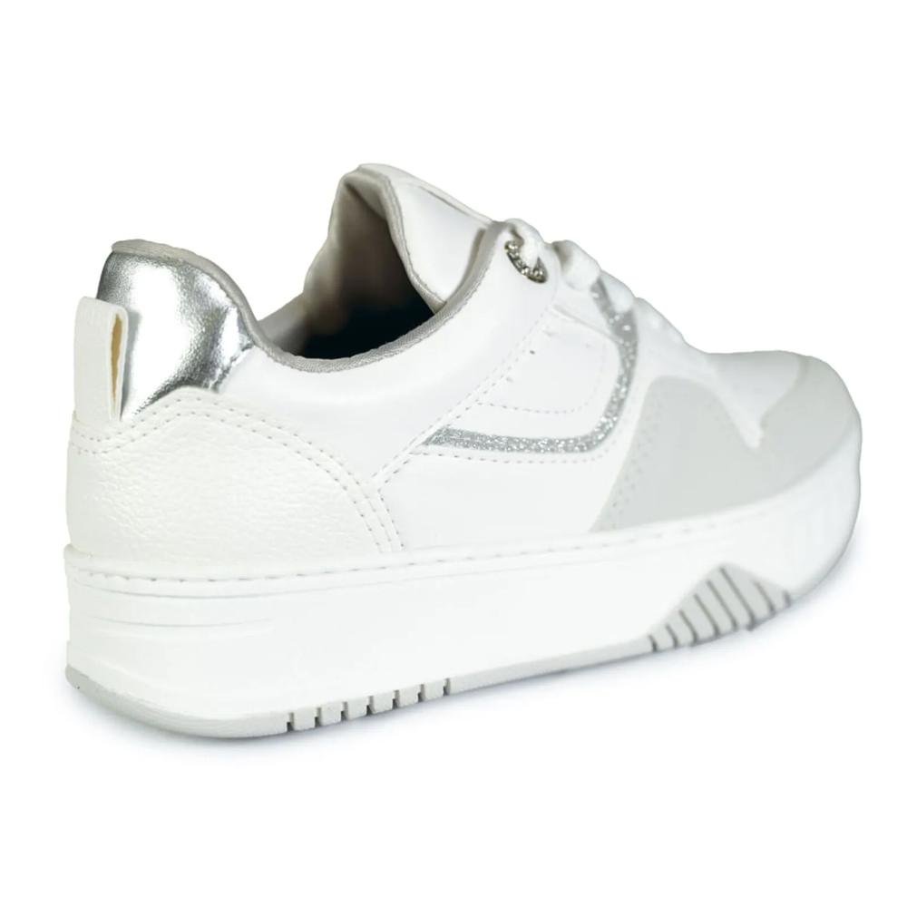 Tênis Via Marte Feminino Casual Urbano Conforto Branco 6