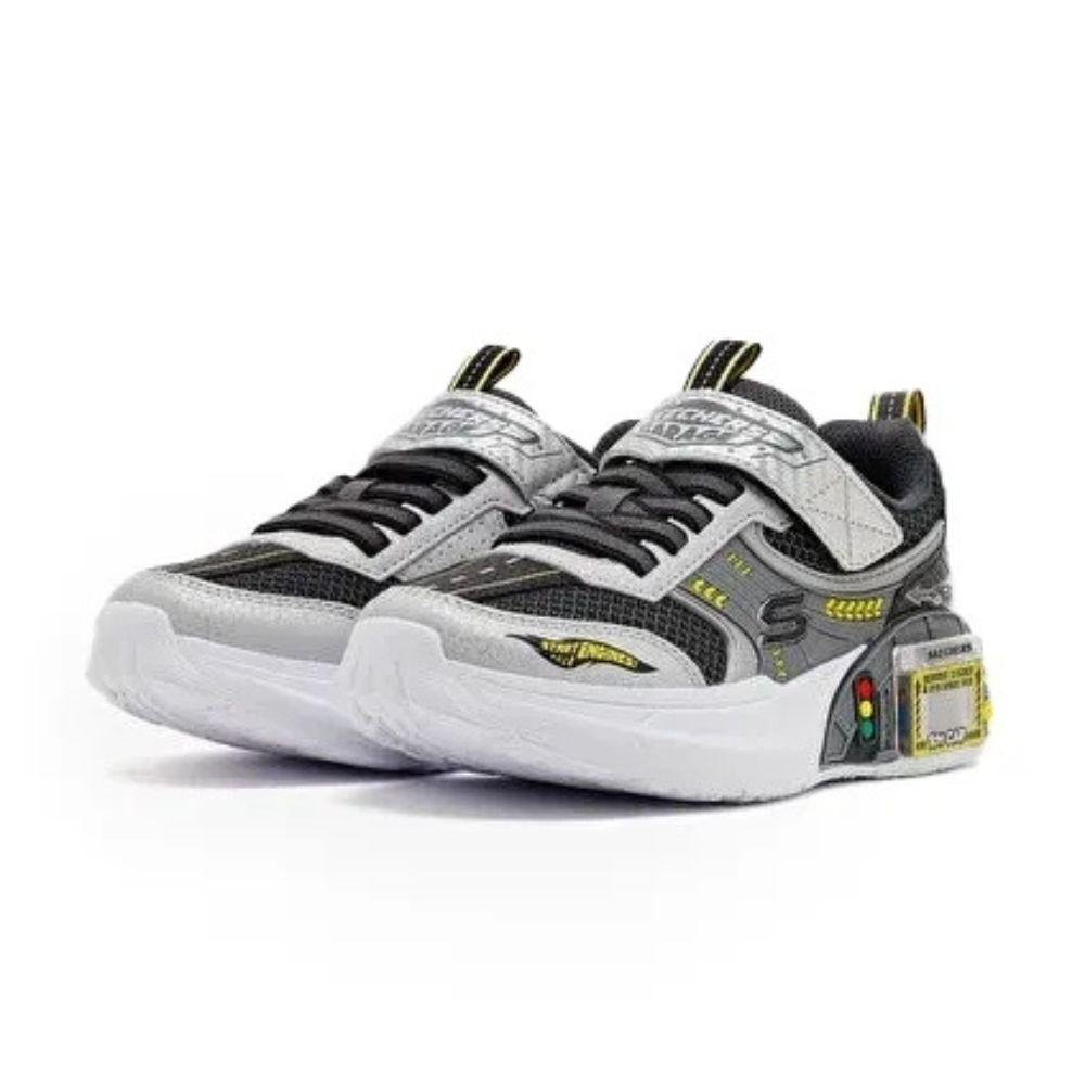 Skechers Tênis Infantil Menino Conforto Cinza 5