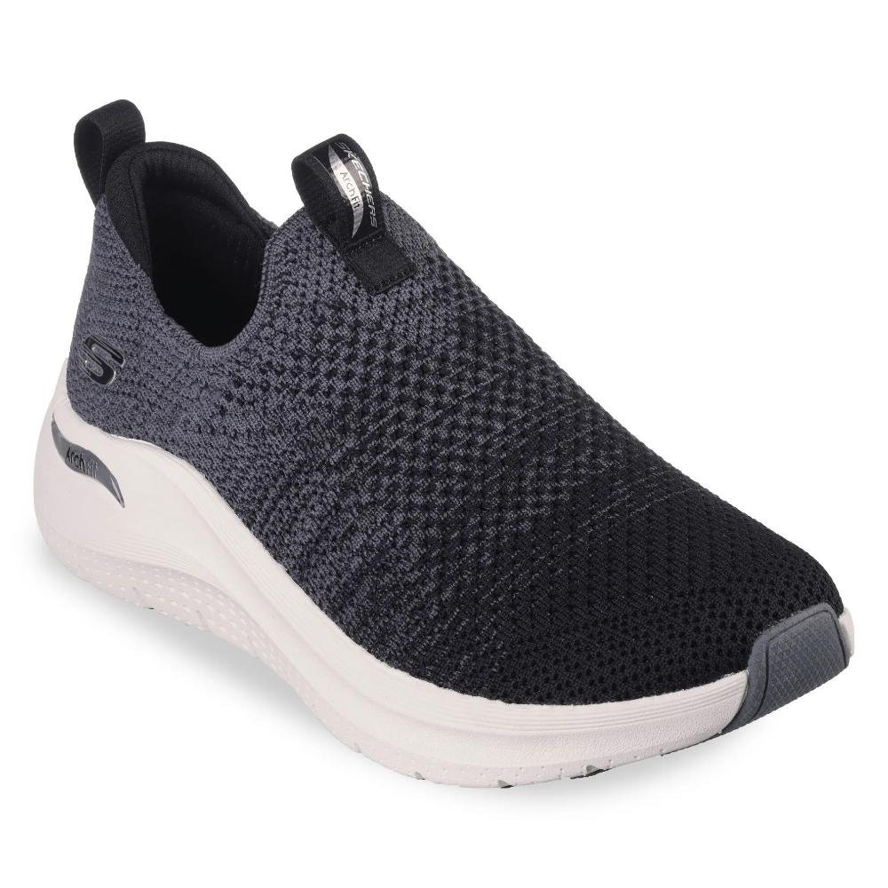 Skechers Arch Fit 2.0 Tênis Feminino Suporte Preto 3