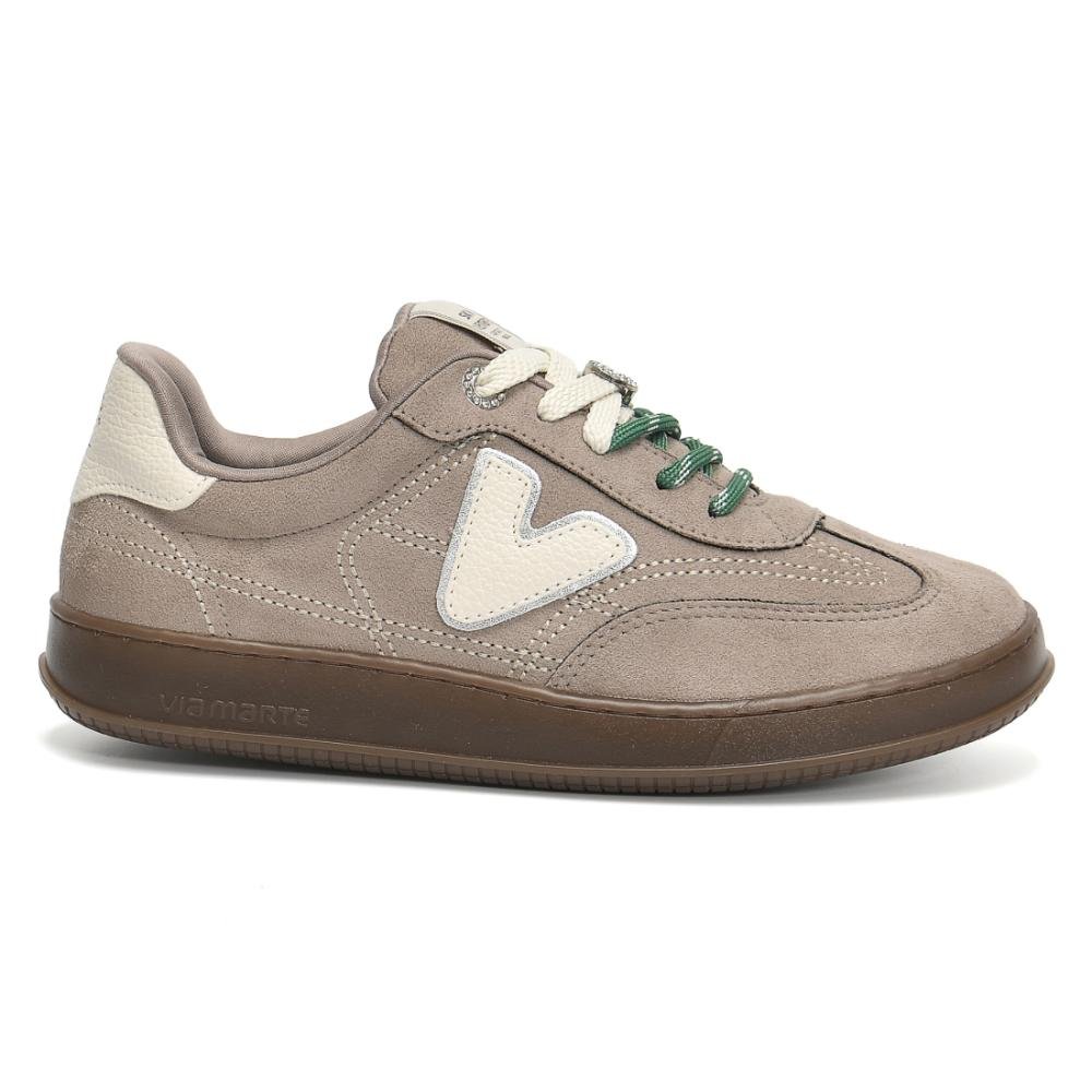 Tênis Casual Feminino Via Marte Confortável Urbano Sintético Cinza 2