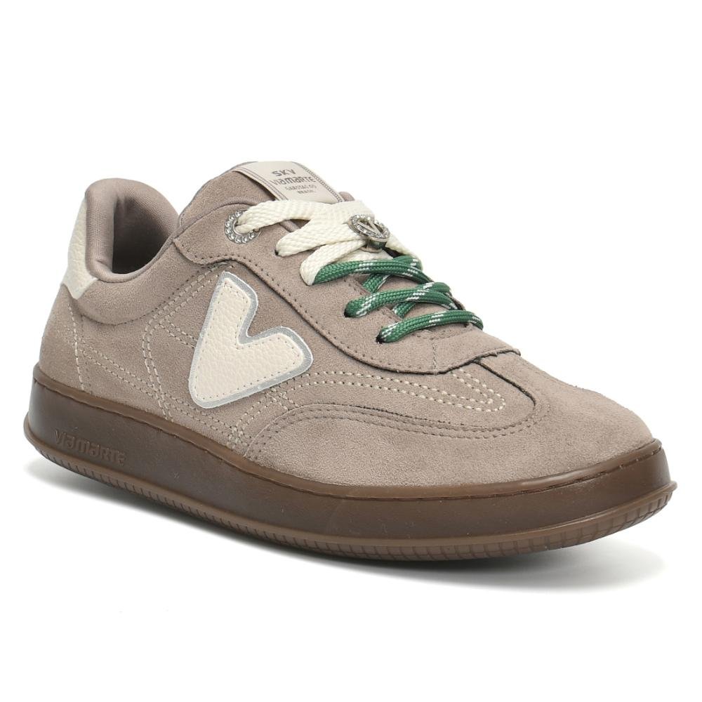 Tênis Casual Feminino Via Marte Confortável Urbano Sintético Cinza 3
