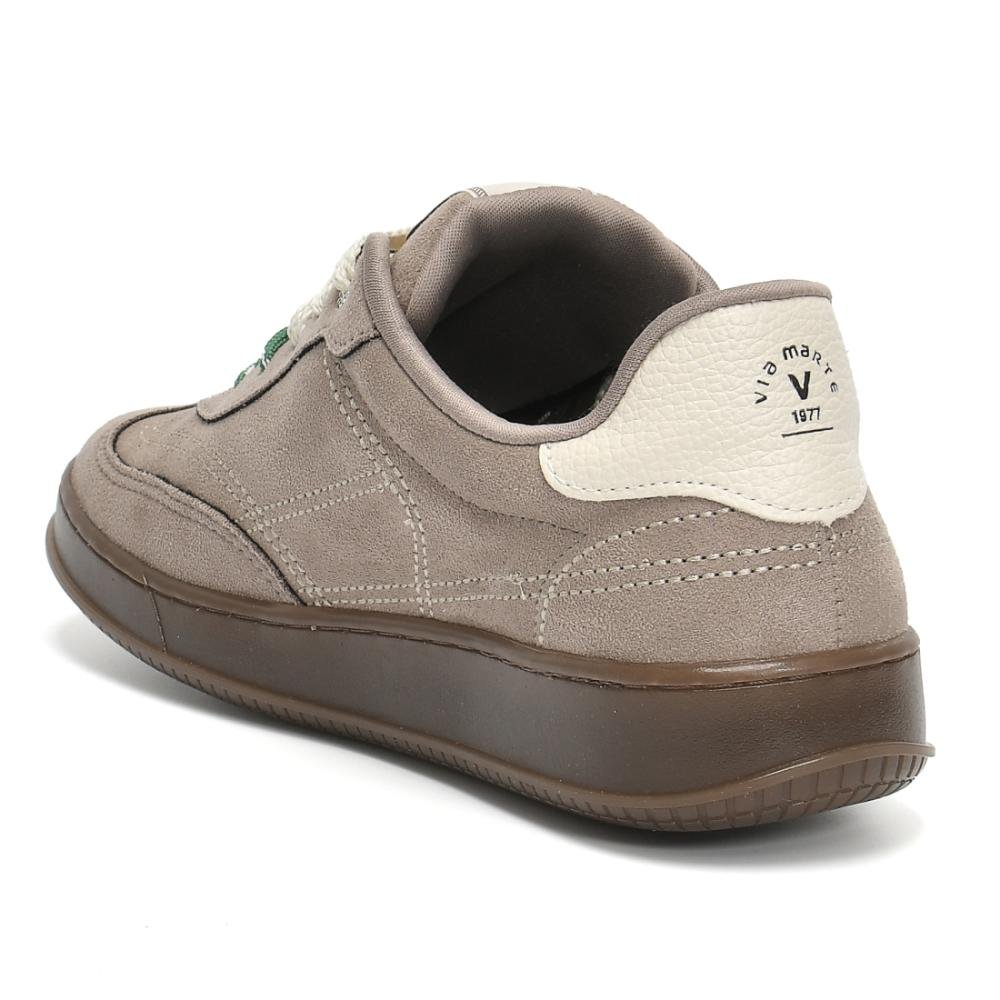 Tênis Casual Feminino Via Marte Confortável Urbano Sintético Cinza 5