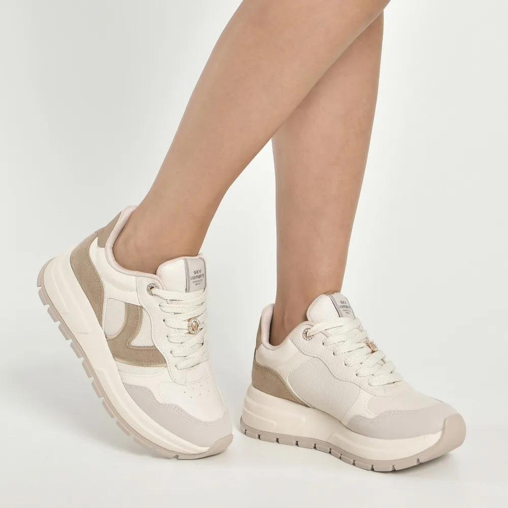 Tênis Casual Feminino Via Marte Confortável Urbano Sintético