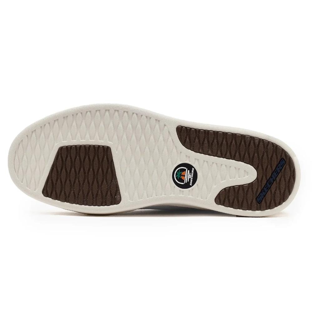 Skechers Relaxed Fit Verloma Radical Tênis Masculino Bege 4