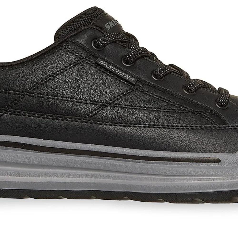 Skechers Sterling Tênis Masculino Casual Conforto Preto 5