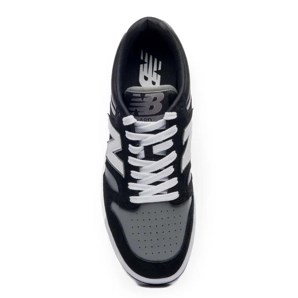 Tênis Unissex New Balance 480 Low Casual Sneaker Preto 4