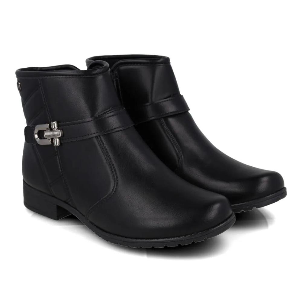Bota Feminina Dakota Cano Curto Confortável Preto 6