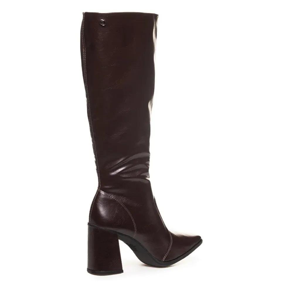 Bota Feminina Dakota Cano Longo Confortável Preto 6
