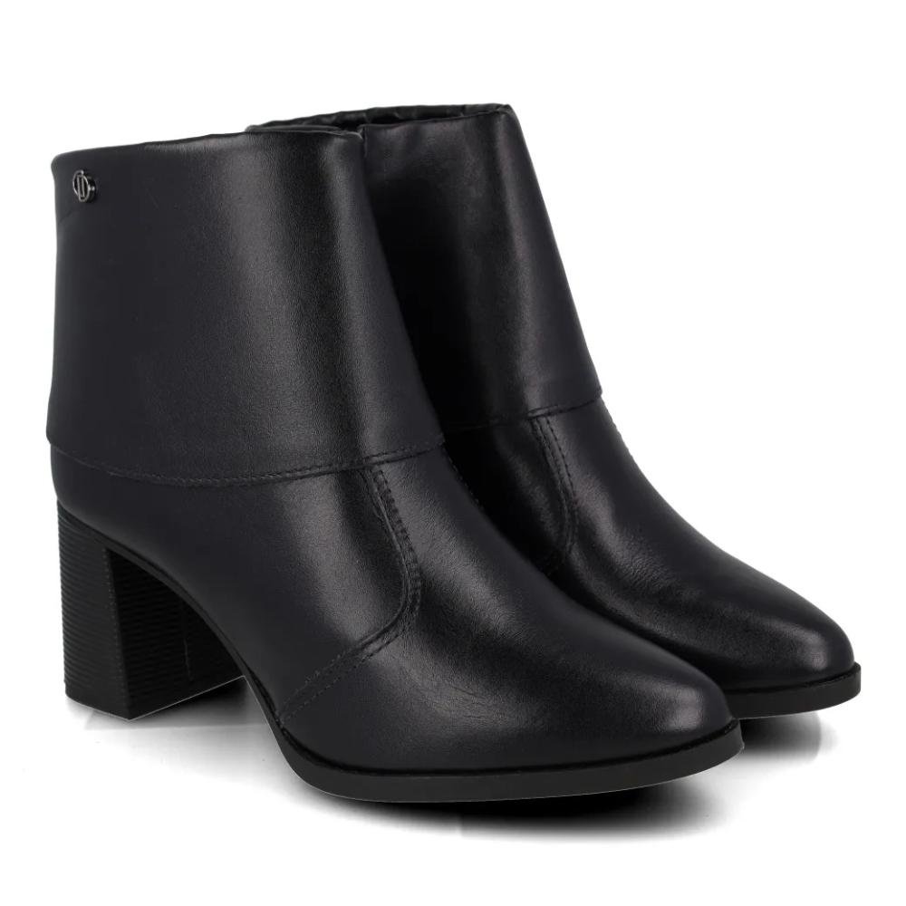 Bota Feminina Dakota Cano Curto Confortável Preto 4