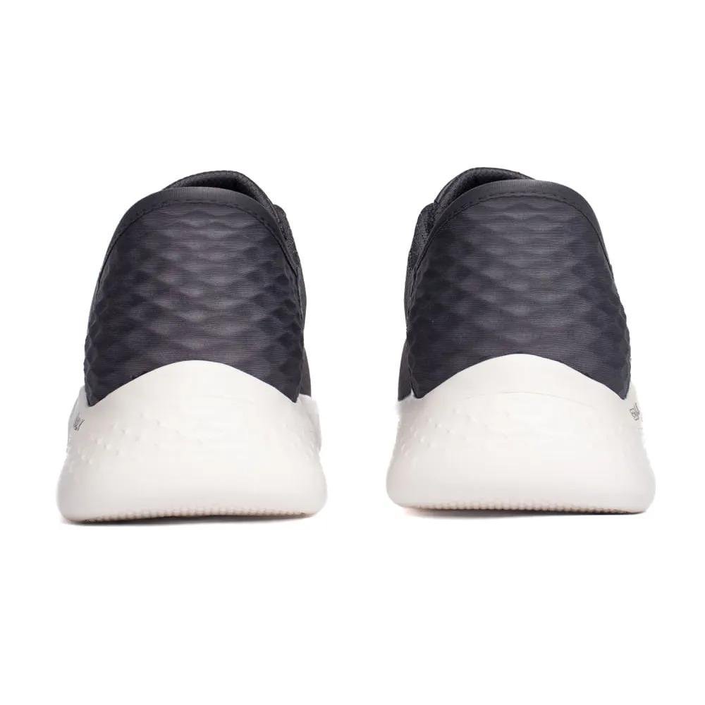 Tênis Masculino Skechers Go Walk Flex Slip On Caminhada Cinza 3