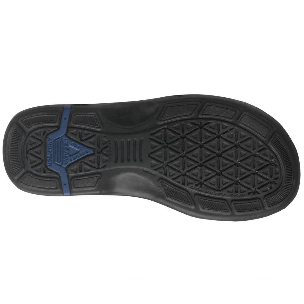 Sandália Pegada Free Couro Masculina Marrom 7