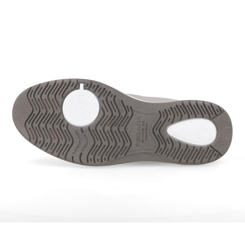 Tênis Casual Pegada Fibertech Masculino Cinza 8