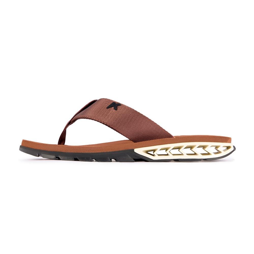 Chinelo Kenner Rakka Unissex Marrom 2