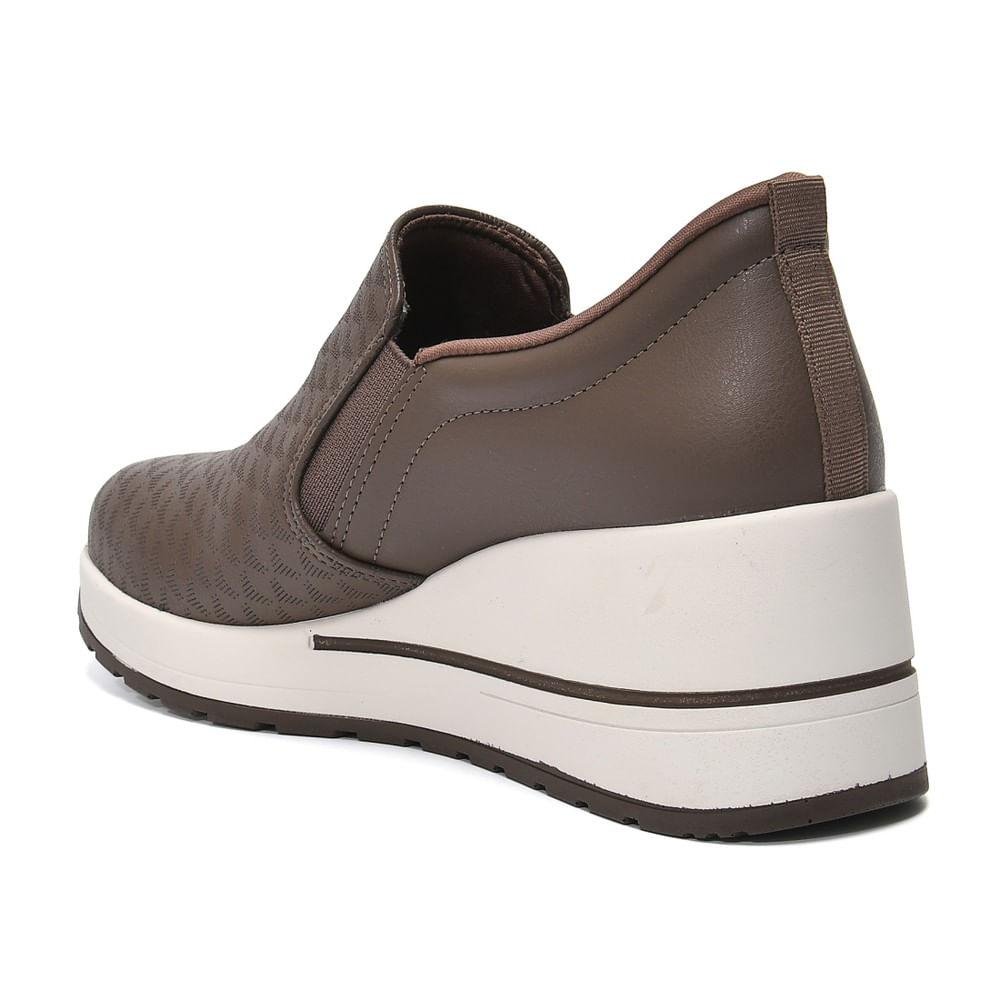 Tênis Slip On Feminino Via Marte Cute Marrom 6
