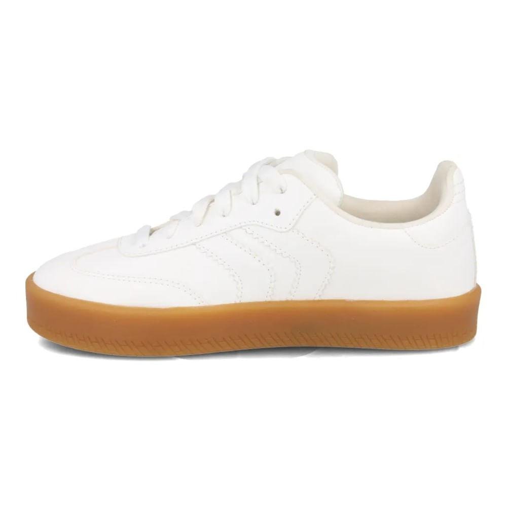 Tênis Casual Feminino M Shuz Basic Branco 2