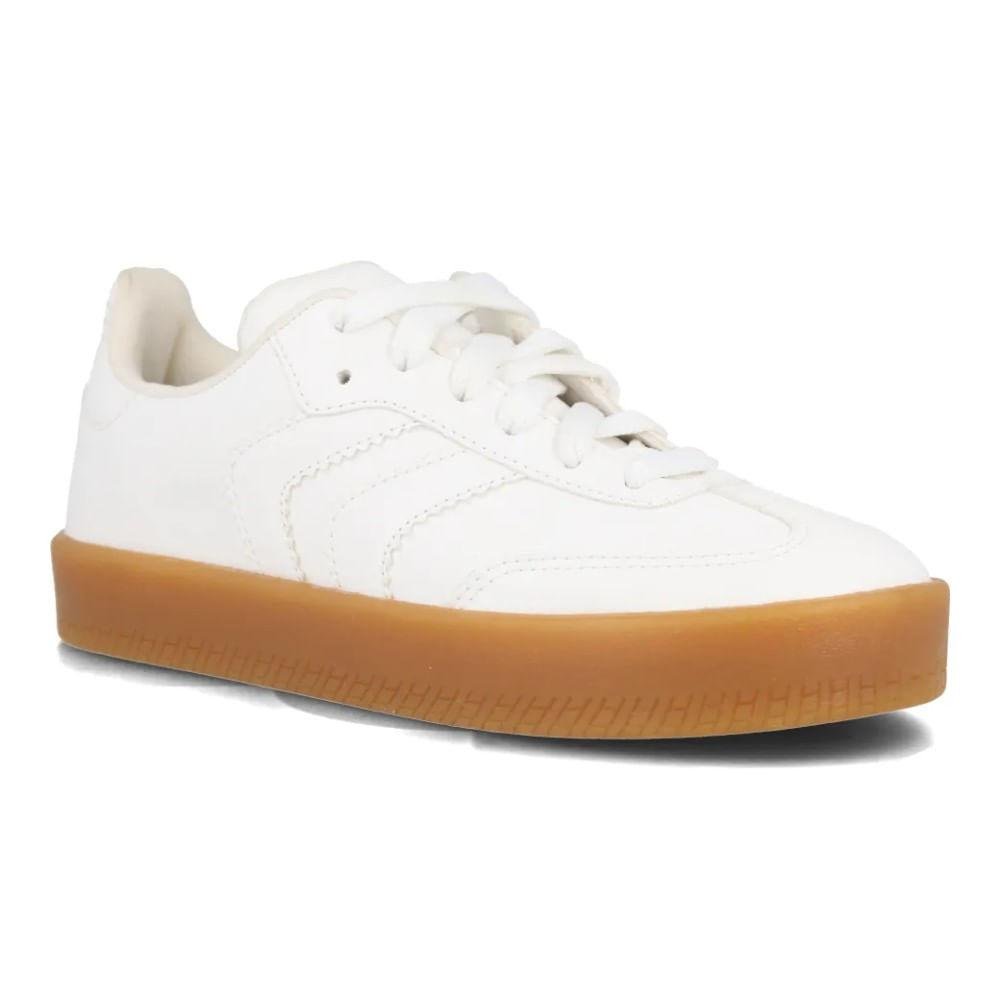 Tênis Casual Feminino M Shuz Basic Branco 3
