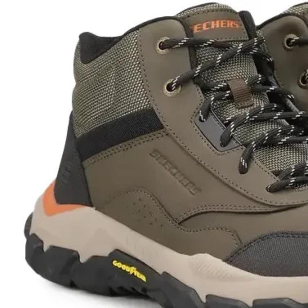 Bota Adventure Masculina Skechers Santoro Hopkins Verde 2