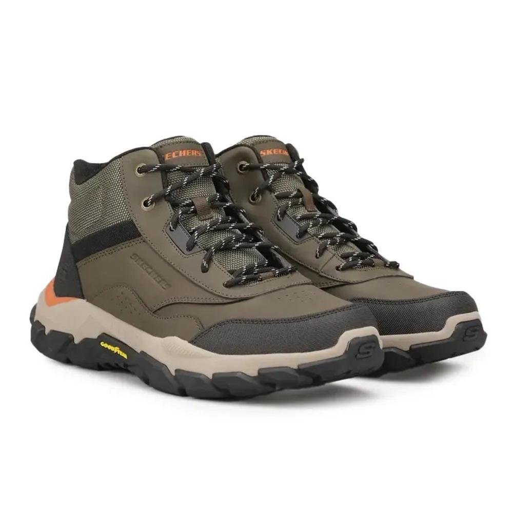 Bota Adventure Masculina Skechers Santoro Hopkins Verde 4