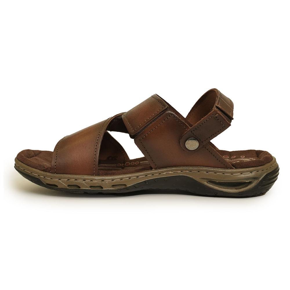 Sandália Pegada Soft Masculina Marrom 3