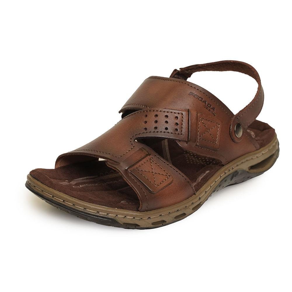 Sandália Pegada Soft Masculina Marrom 4
