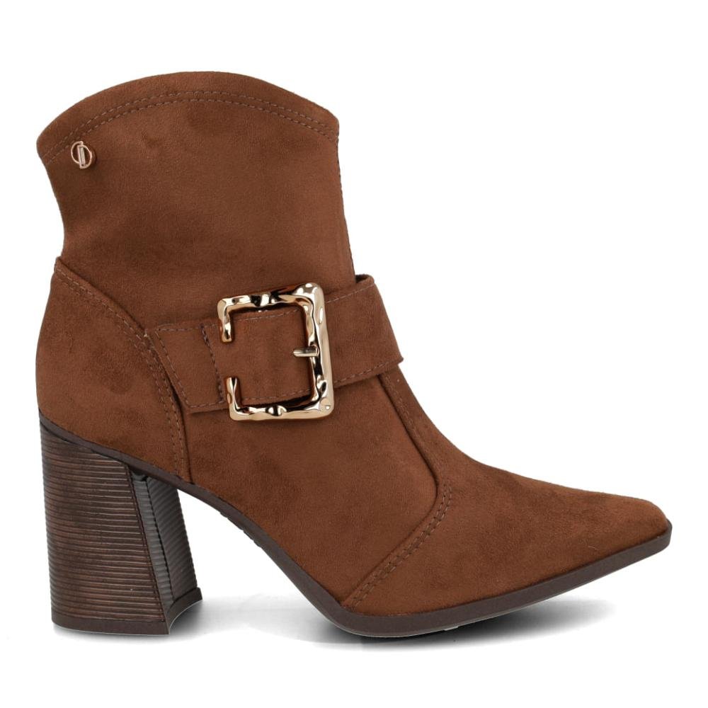 Bota Cano Curto Feminina Dakota Camossia
