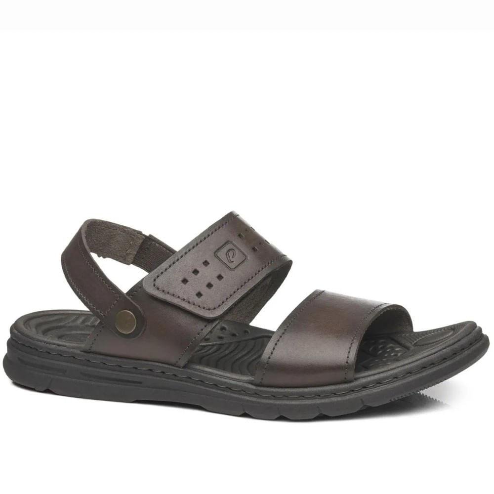 Sandália Pegada Wave Couro Masculina