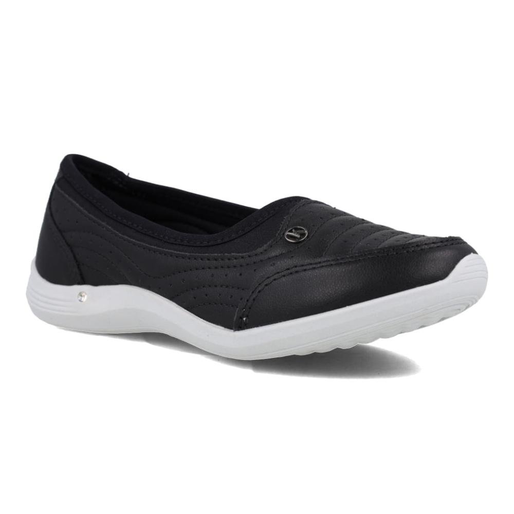 Tênis Slip On Feminino Kolosh Almeria Calce Fácil Preto 4