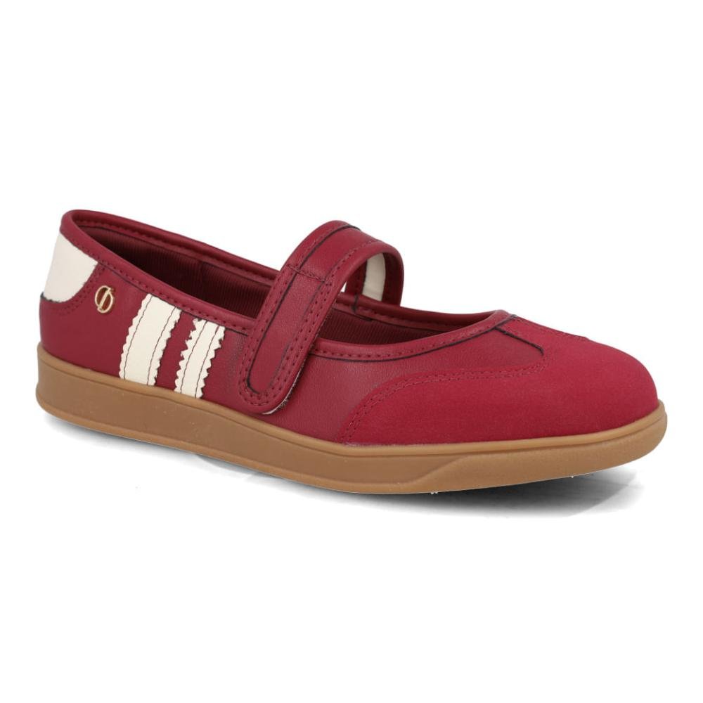 Sapatilha Esportiva Feminina Dakota Nobuck Vermelho 3