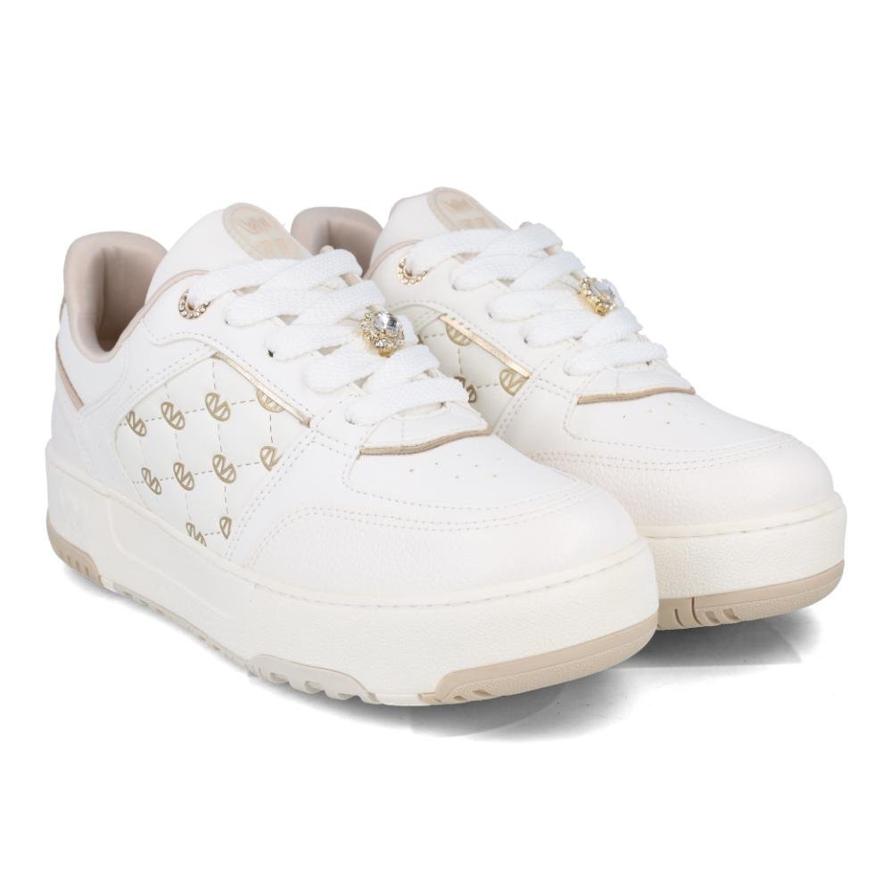 Tênis Via Marte Feminino Casual Urbano Conforto Branco 8