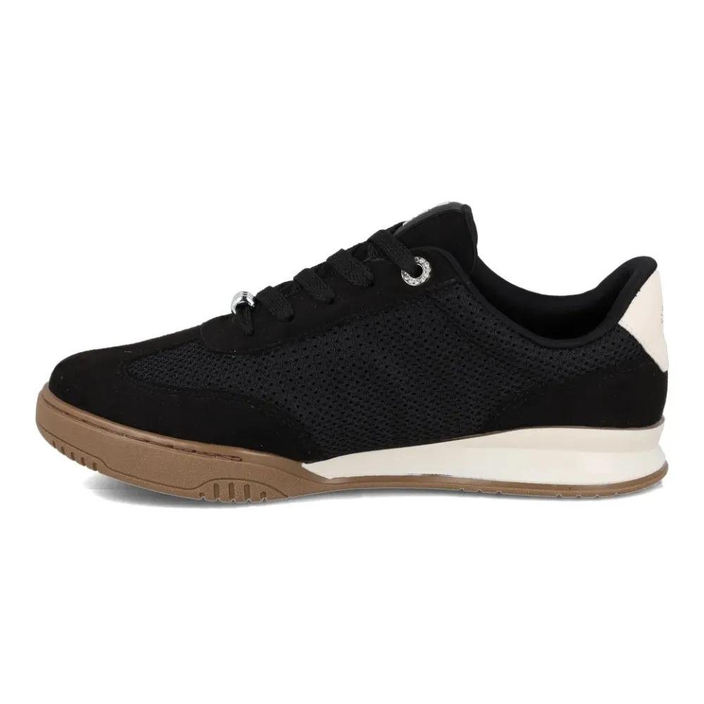 Tênis Via Marte Casual Feminino Plataforma Flatform Conforto Preto 2