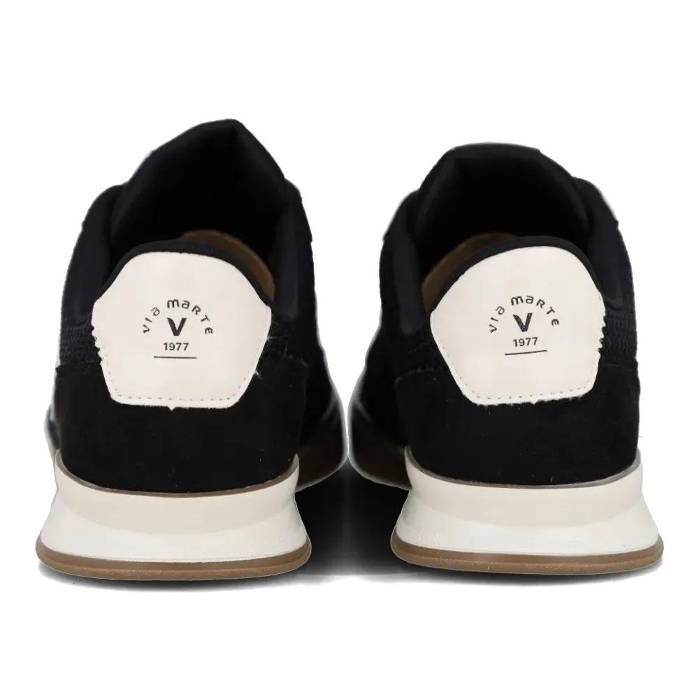 Tênis Via Marte Casual Feminino Plataforma Flatform Conforto Preto 6