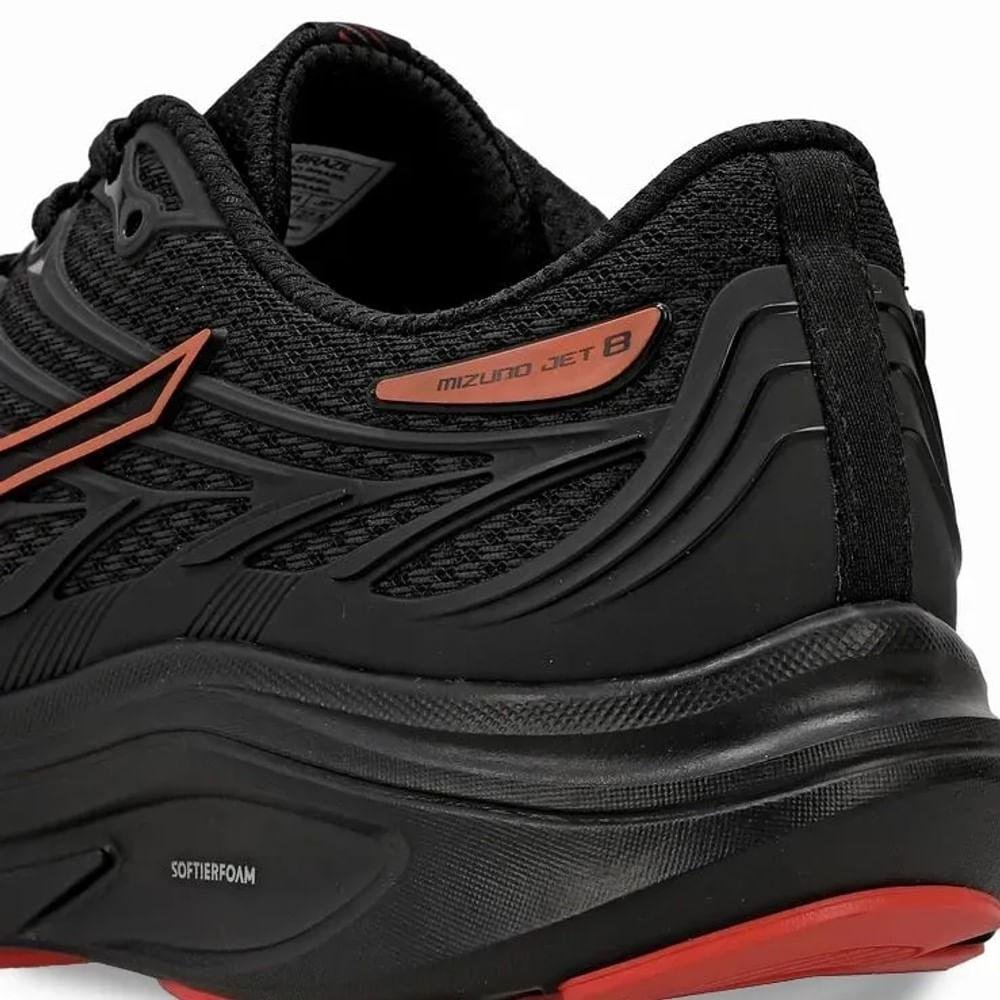 Tênis de Corrida Unissex Mizuno Jet 8 Preto 4