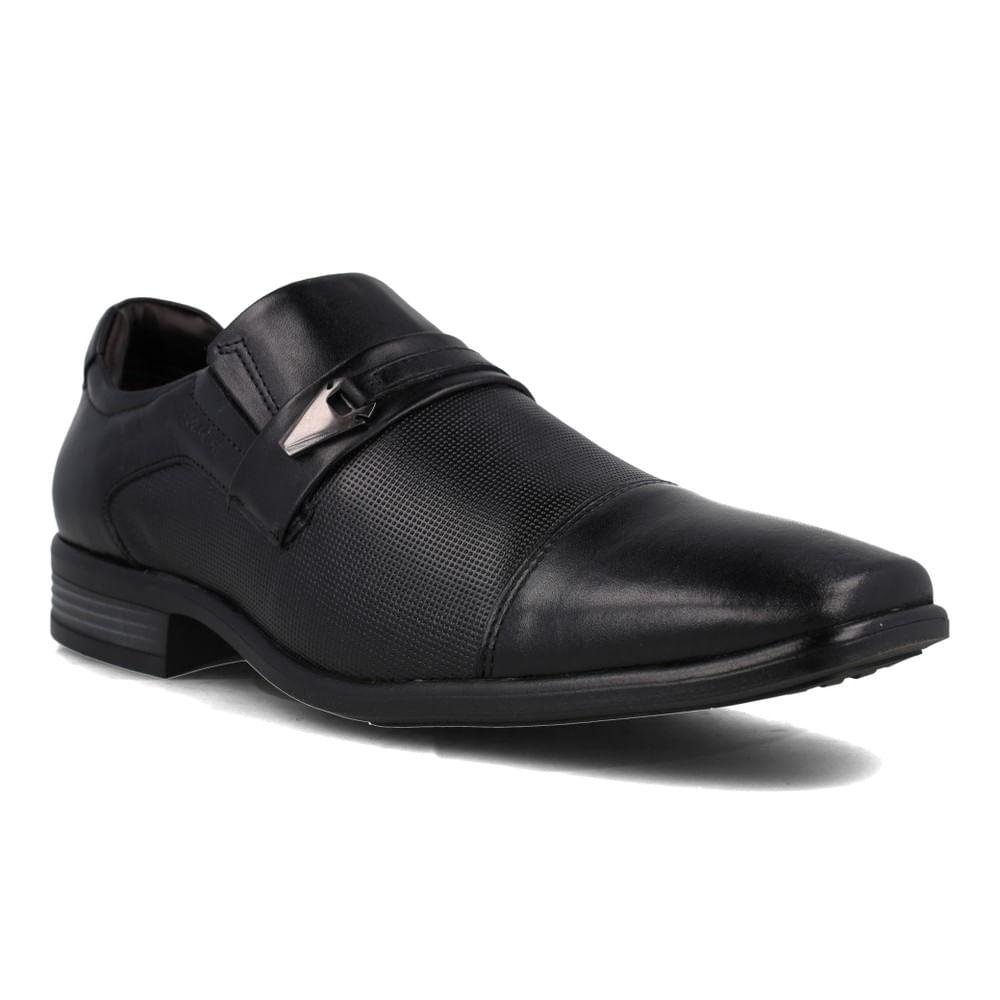 Sapato Social Masculino Ferracini Melnik Couro Preto 2