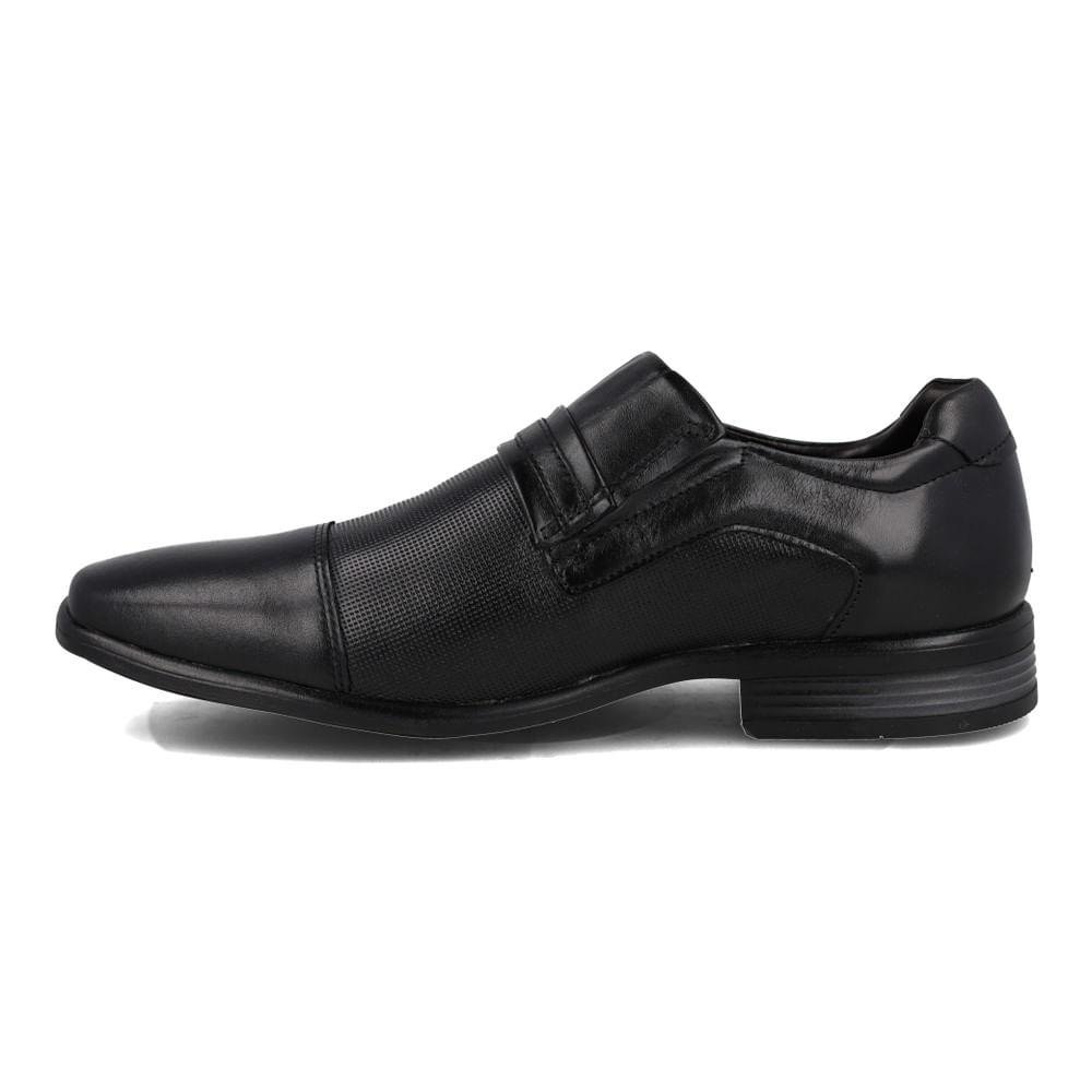 Sapato Social Masculino Ferracini Melnik Couro Preto 3