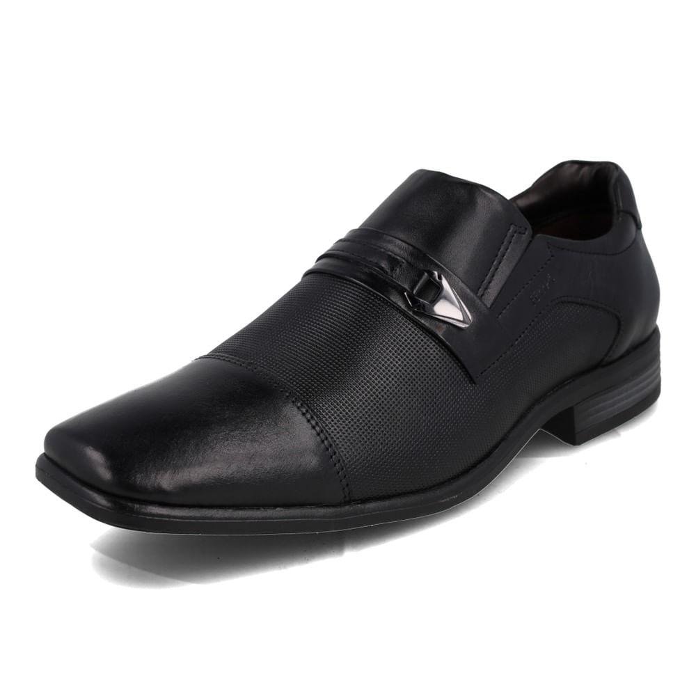 Sapato Social Masculino Ferracini Melnik Couro Preto 4