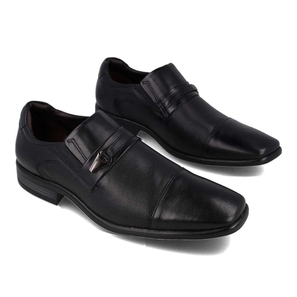 Sapato Social Masculino Ferracini Melnik Couro Preto 6
