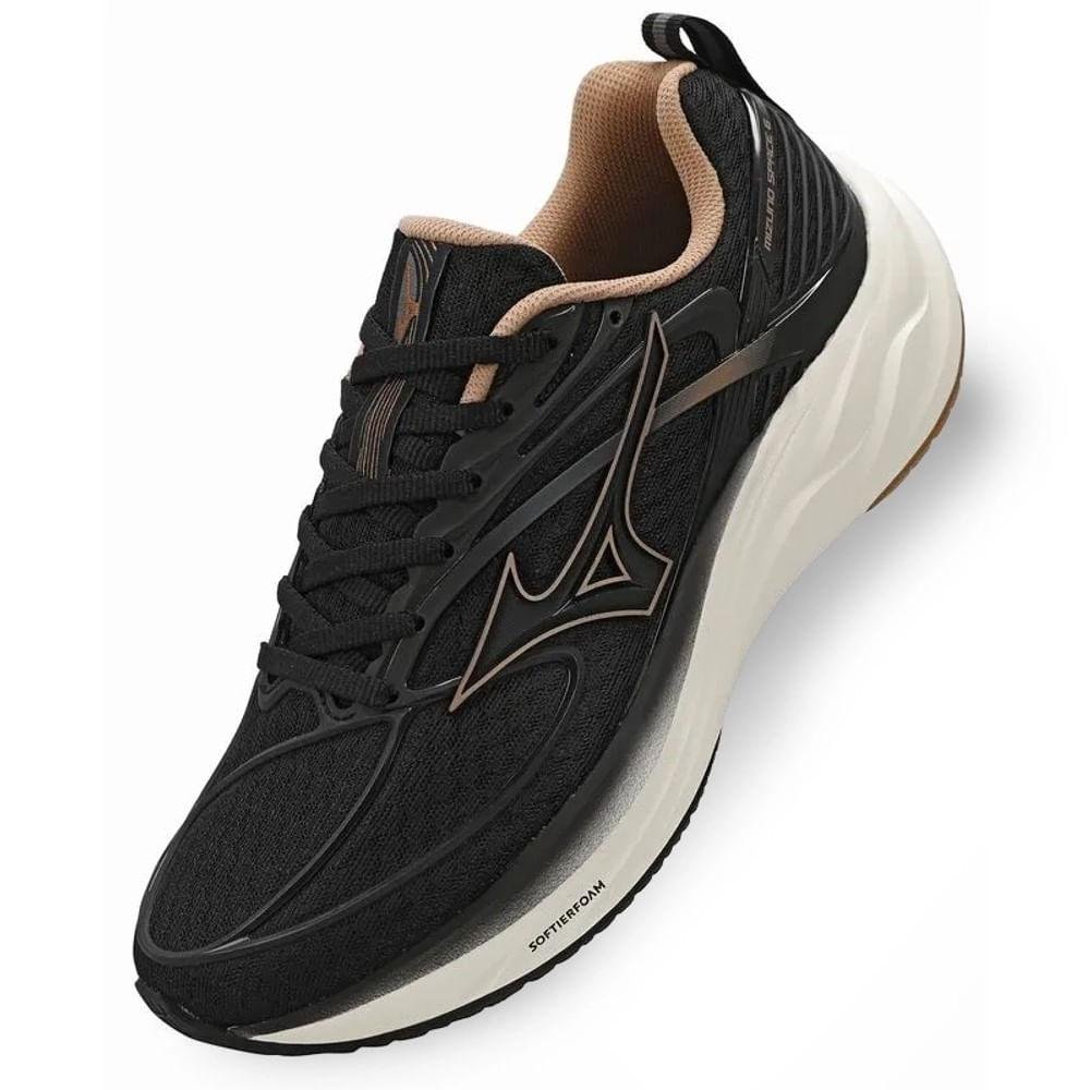 Tênis de Corrida Feminino Mizuno Space 6 Preto 3