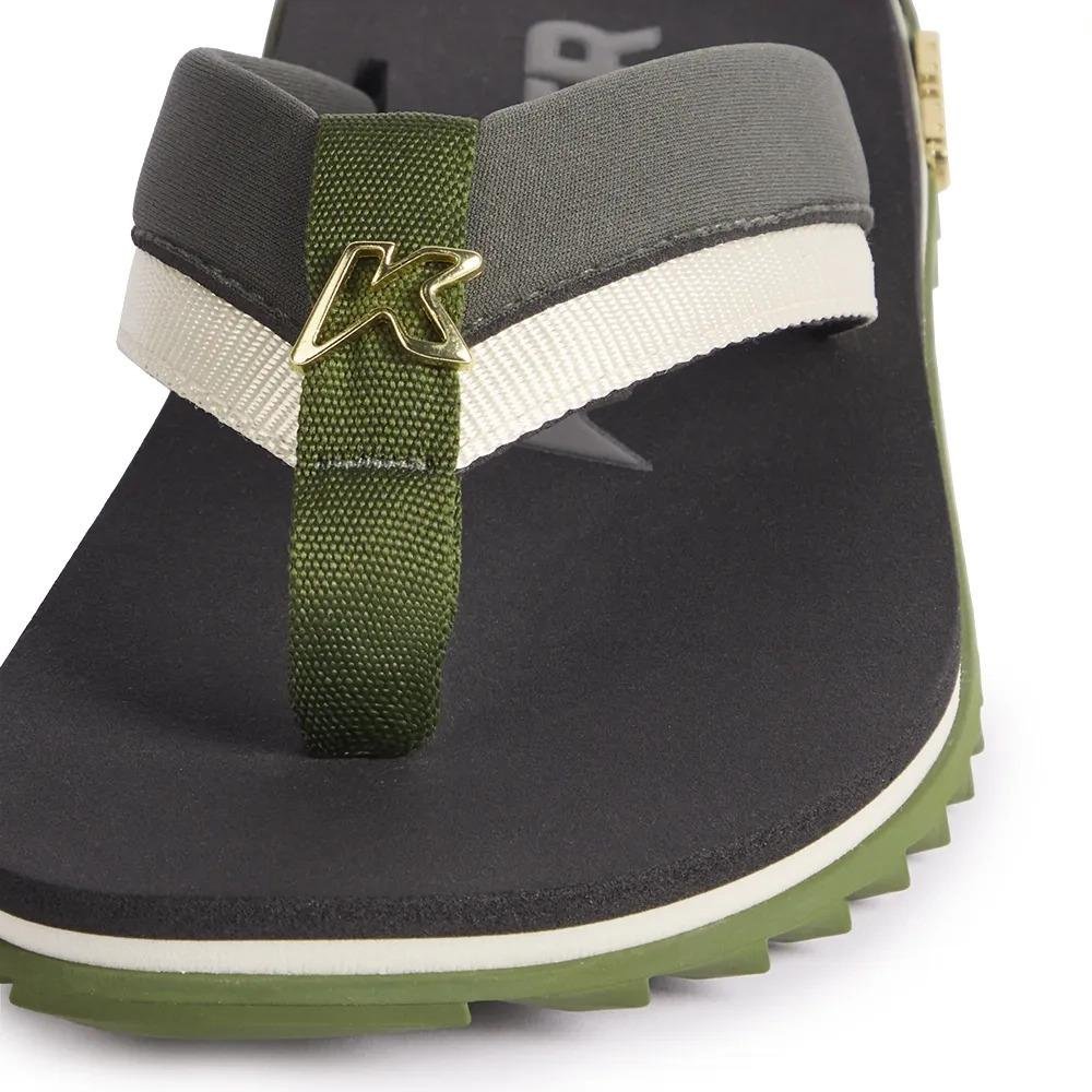 Chinelo Kenner Kivah Colors Masculino Verde 3