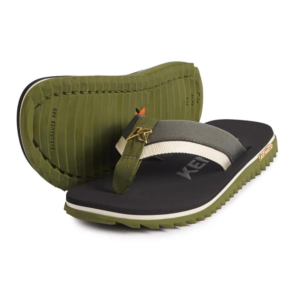 Chinelo Kenner Kivah Colors Masculino Verde 5