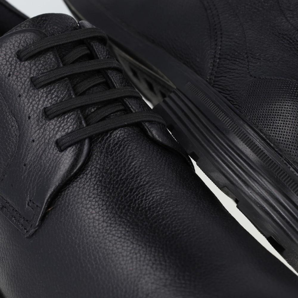 Sapato Casual Masculino Ferracini Toronto Couro Preto 3