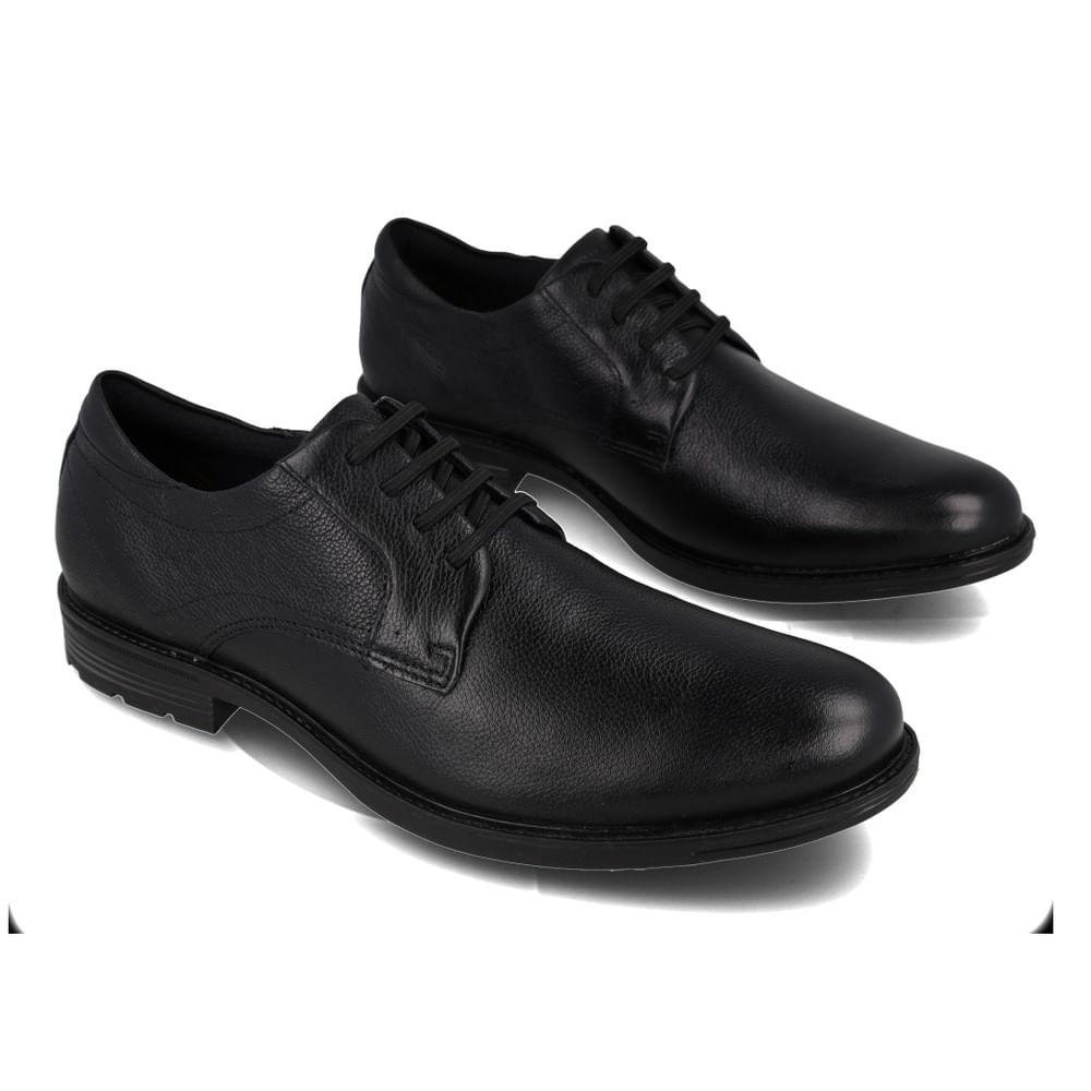 Sapato Casual Masculino Ferracini Toronto Couro Preto 6